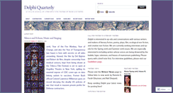 Desktop Screenshot of delphiquarterly.com